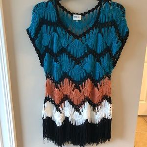 Sioni Studio Boho Fringe Sweater